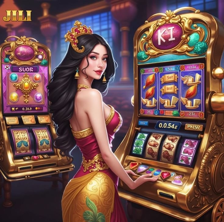 rpp55 Kasino slot video jackpot progresif tema Asia Indonesia grafis cinematic